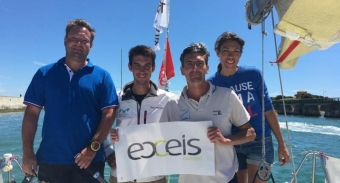 L'équipe d'EXEIS termine sur le podium de la Course Croisière des Ports Vendéens