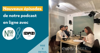 Nouveaux épisodes - podcast EXEIS Conseil - avec Ngo & IZIPIZI