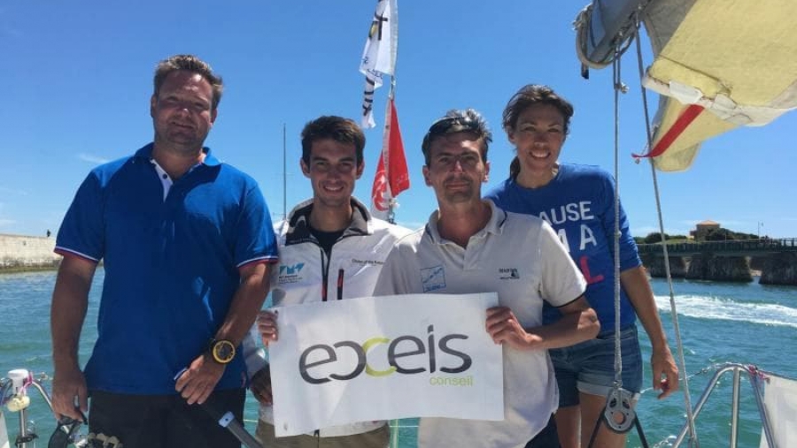 L'équipe d'EXEIS termine sur le podium de la Course Croisière des Ports Vendéens
