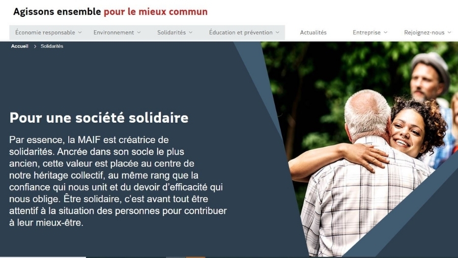 Responsabilité Sociale et Environnementale RSE MAIF VYV Mutuelles