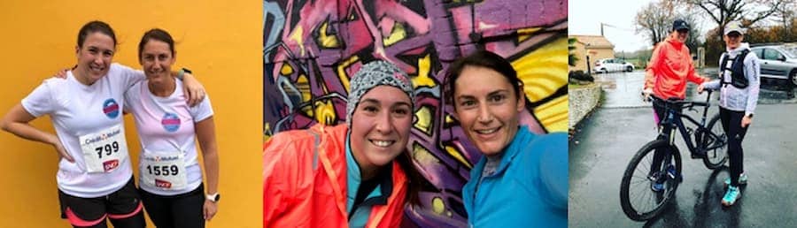 L'équipe du Raid Finland Trophy : Florence et Axelle
