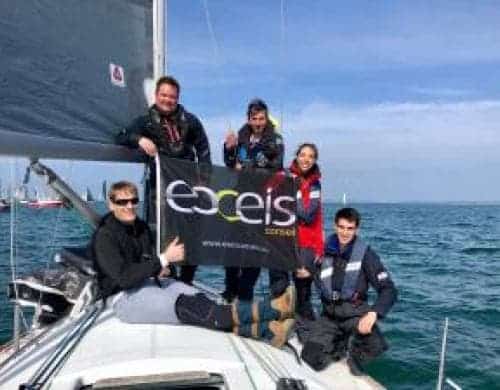 L'équipage d'EXEIS Conseil pour le Spi Ouest France