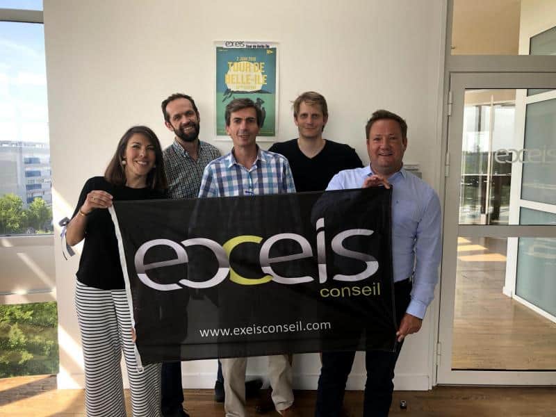 Equipage EXEIS Conseil pour le Tour de Belle-Ile 2018