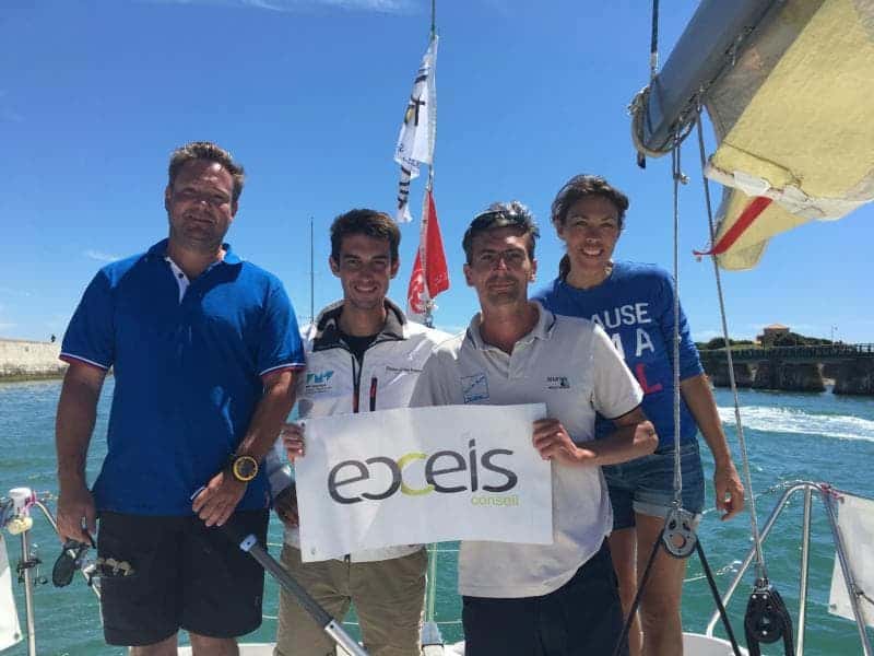L'équipe d'EXEIS termine sur le podium de la Course Croisière des Ports Vendéens